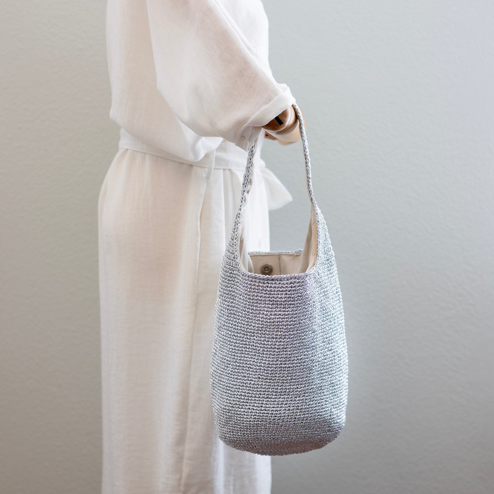 Women’s Boho Crochet Shoulder Bag Tote Bag for Boho Everyday Style & Gifts