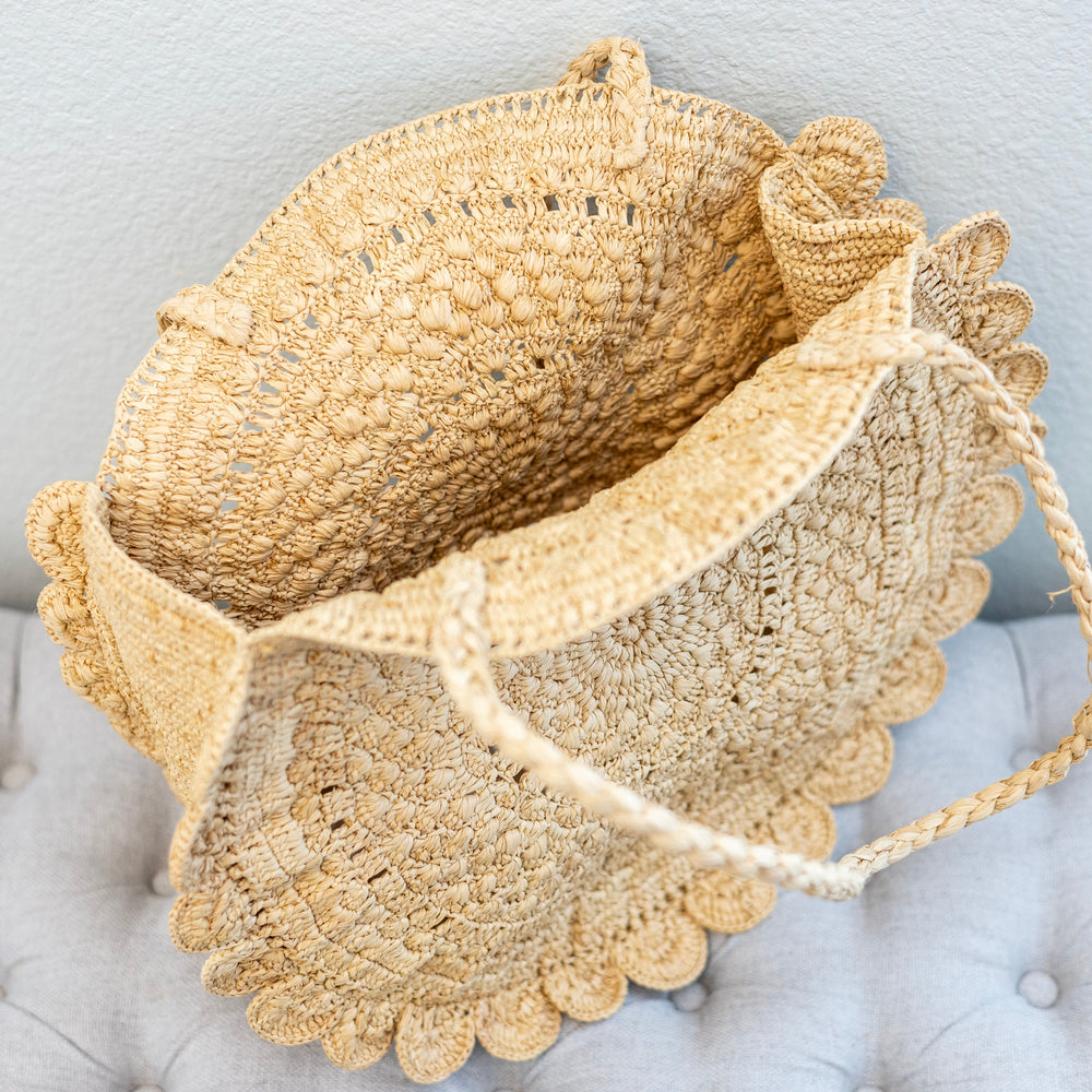 Women’s Soft Raffia Woven Summer Straw Shoulder Bag for Beach, Vacation & Summer Outfits