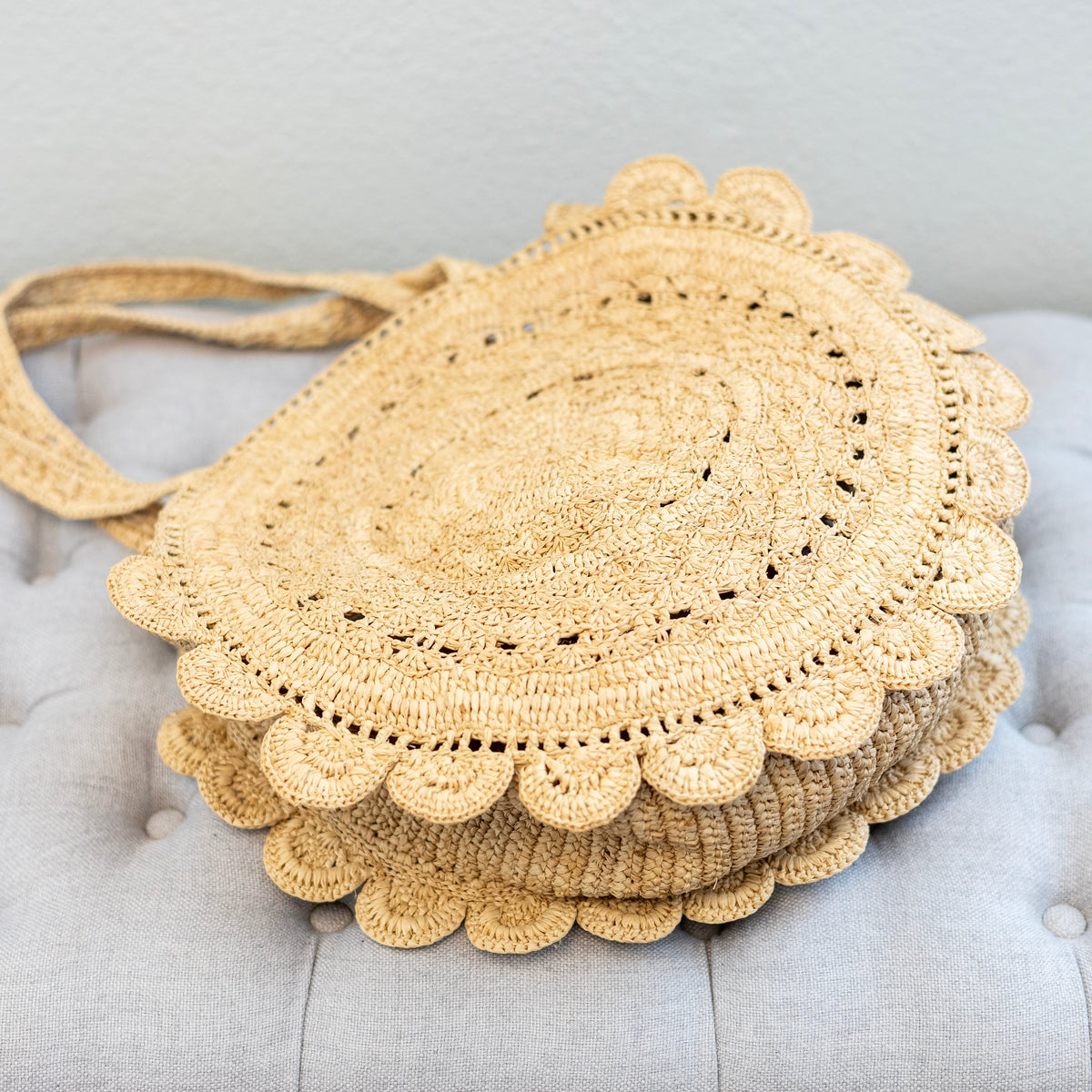 Women’s Soft Raffia Woven Summer Straw Shoulder Bag for Beach, Vacation & Summer Outfits