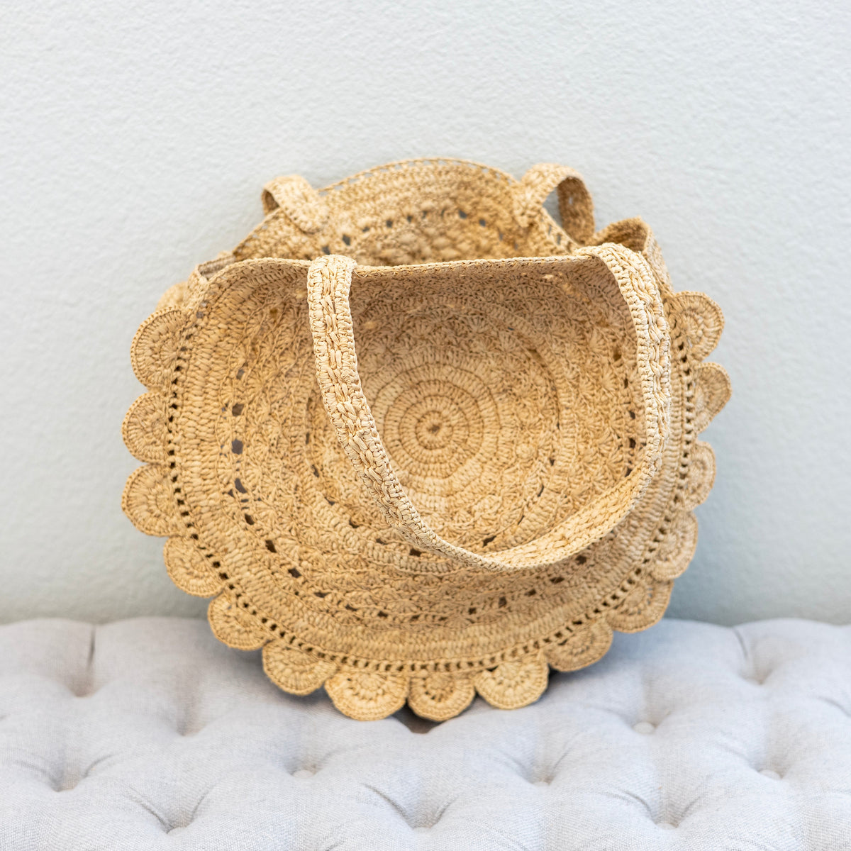 Women’s Soft Raffia Woven Summer Straw Shoulder Bag for Beach, Vacation & Summer Outfits