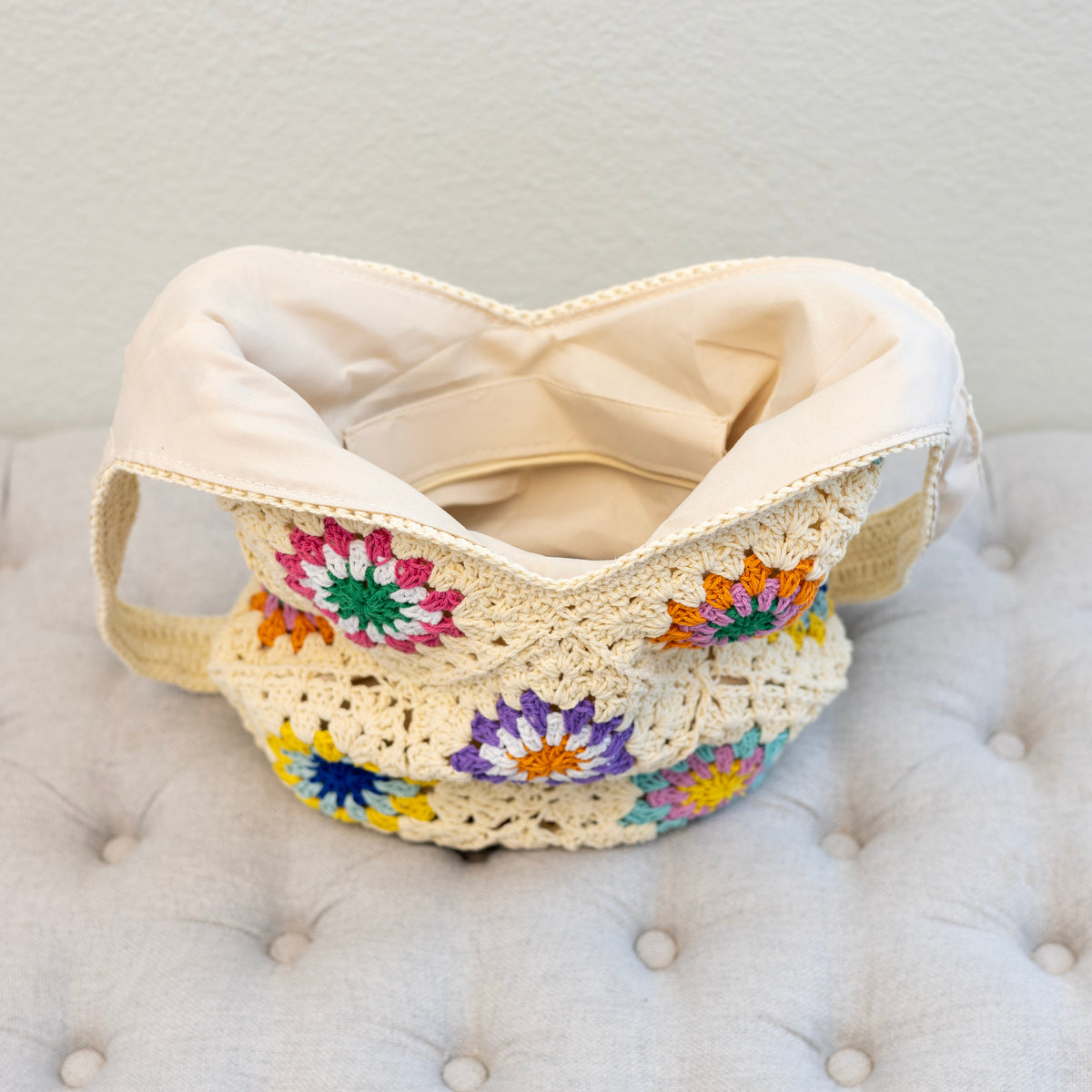 Women’s Boho Crochet Shoulder Bag Purse for Boho Everyday Style & Gifts