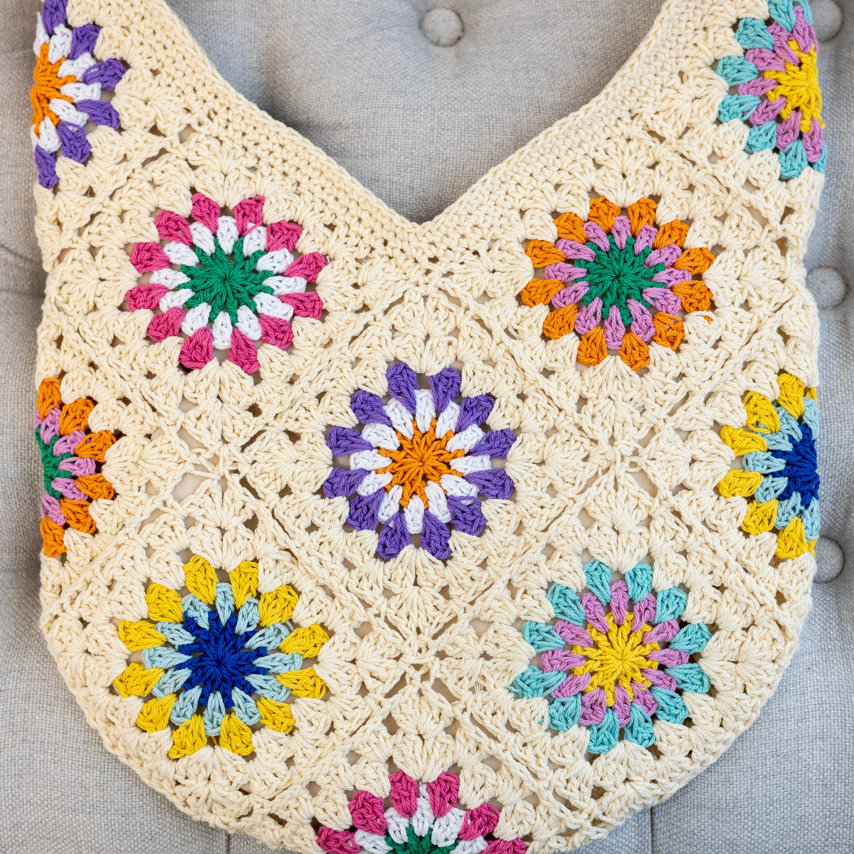 Women’s Boho Crochet Shoulder Bag Purse for Boho Everyday Style & Gifts