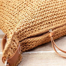 Women’s Straw Woven Crossbody Bag with Tassel for Beach, Vacation & Summer Outfits