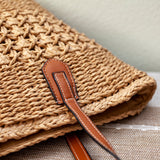Women’s Straw Basket Tote Bag for Beach, Vacation & Summer Outfits