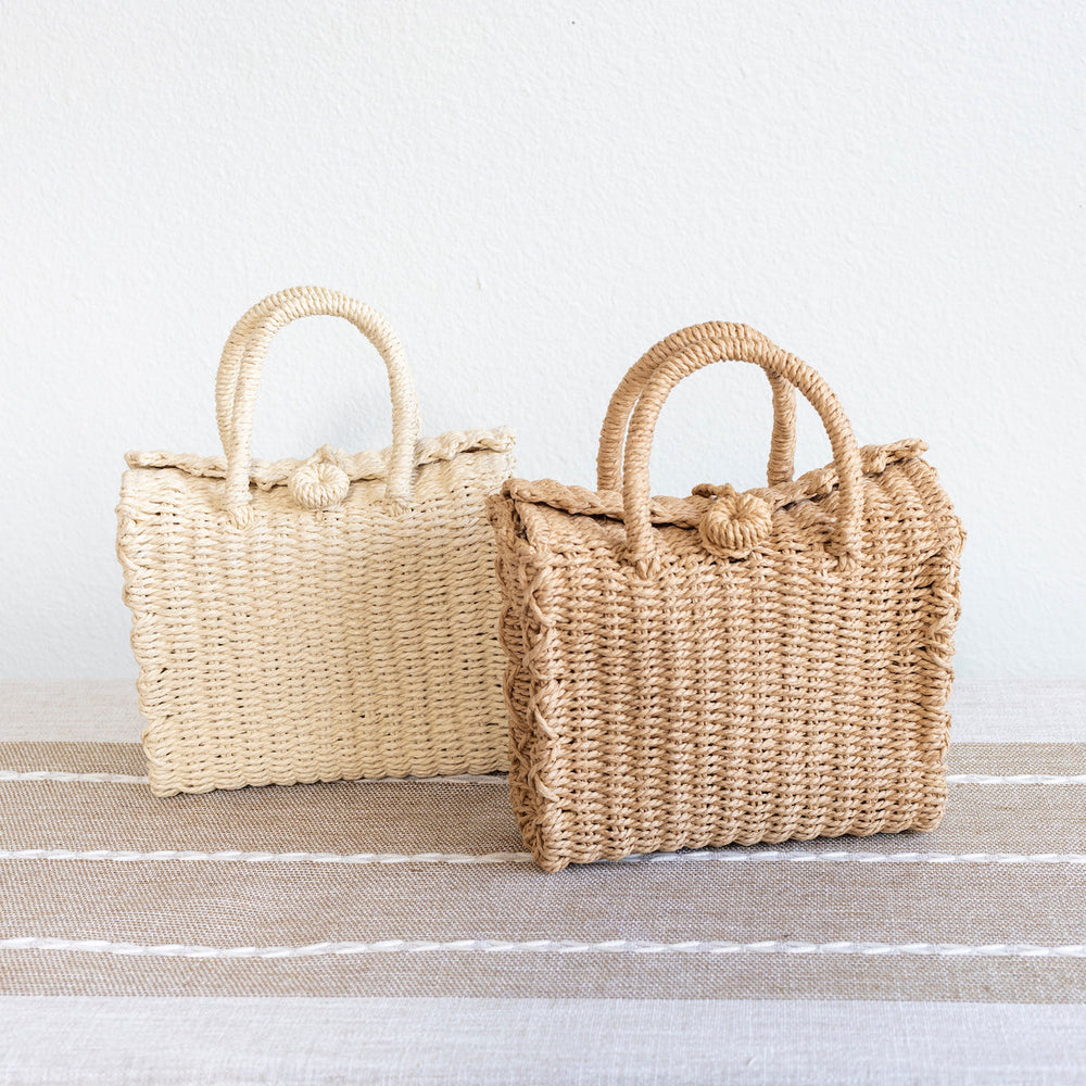 Damen Strand Stroh Gewebte Box Crossbody Tasche Umhängetasche für Strand, Urlaub & Sommeroutfits