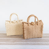 Women’s Beach Straw Woven Box Crossbody Bag Tote Bag for Beach, Vacation & Summer Outfits