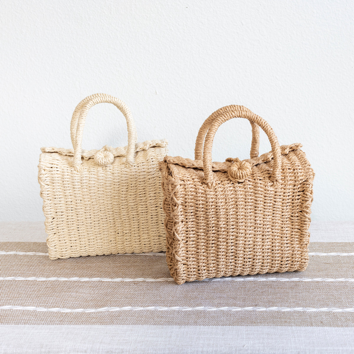 Women’s Beach Straw Woven Box Crossbody Bag Tote Bag for Beach, Vacation & Summer Outfits