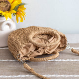 Women’s Summer Straw Basket Bag Tote Bag for Beach, Vacation & Summer Outfits