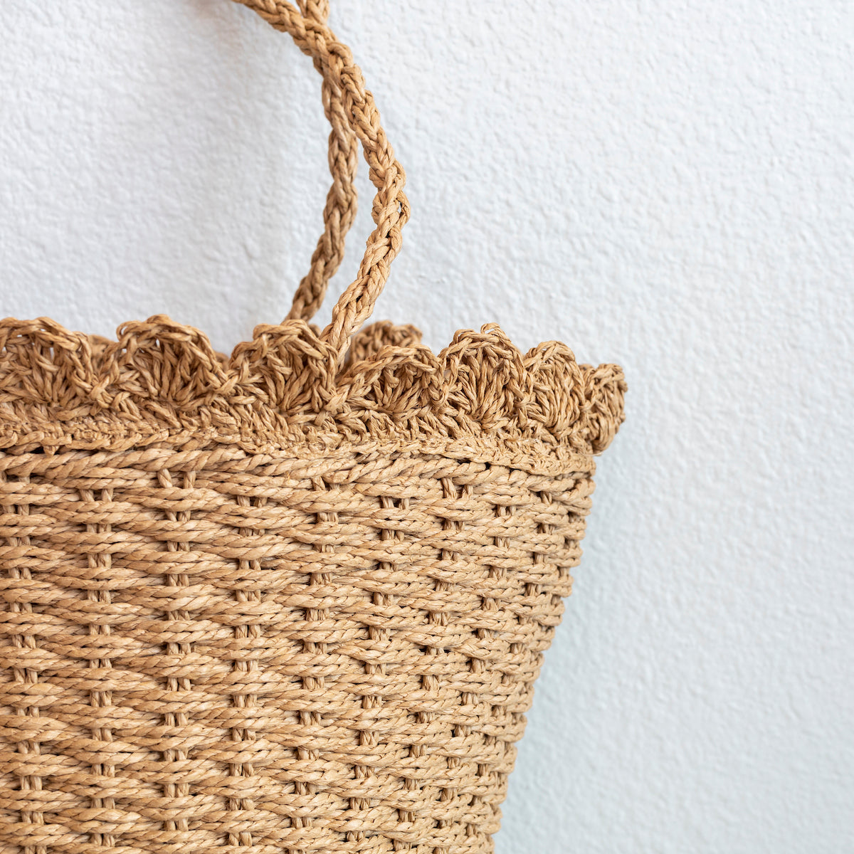 Women’s Straw Flower Basket Summer Tote Bag for Beach, Vacation & Summer Outfits