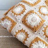 Women’s Handmade Crochet Granny Square Shoulder Bag Purse for Boho Everyday Style & Gifts