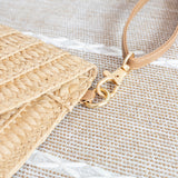 Women’s Straw Woven Shoulder Purse Clutch Handbag for Beach, Vacation & Summer Outfits