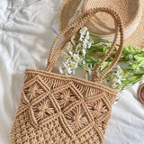 Women’s Retro Cotton Bucket Shoulder Bag for Boho Everyday Style & Gifts