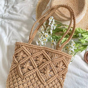 Women’s Retro Cotton Bucket Shoulder Bag for Boho Everyday Style & Gifts