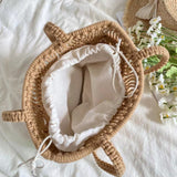 Women’s Retro Cotton Bucket Shoulder Bag for Boho Everyday Style & Gifts