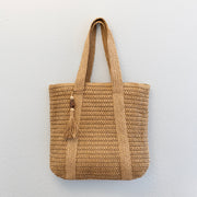 Women’s Large Straw Woven Tote Bag for Beach, Vacation & Summer Outfits