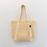 Women’s Large Straw Woven Tote Bag for Beach, Vacation & Summer Outfits