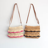 Women’s Straw Woven Summer Crossbody Purse for Beach, Vacation & Summer Outfits
