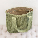 Women’s Large Straw Woven Tote Bag for Beach, Vacation & Summer Outfits