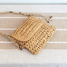 Women’s Boho Straw Square Messenger Purse with Tassel for Beach, Vacation & Summer Outfits