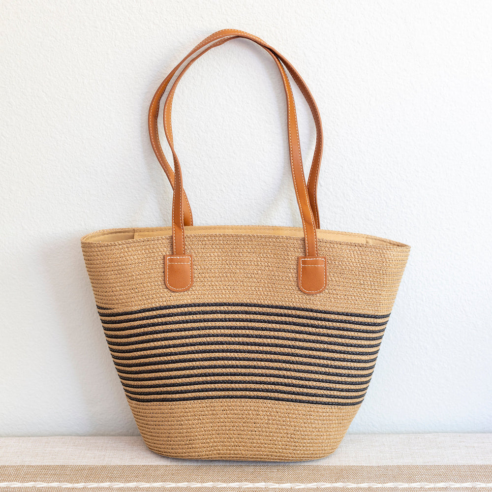 Women’s Straw Summer Tote Beach Basket Bag for Beach, Vacation & Summer Outfits
