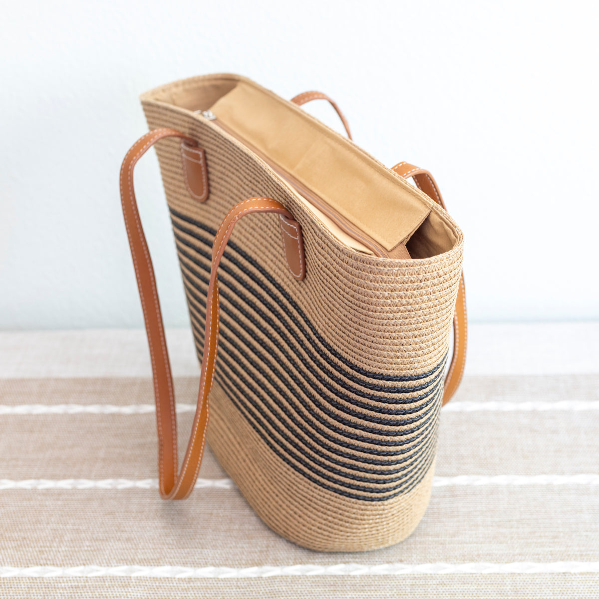Women’s Straw Summer Tote Beach Basket Bag for Beach, Vacation & Summer Outfits