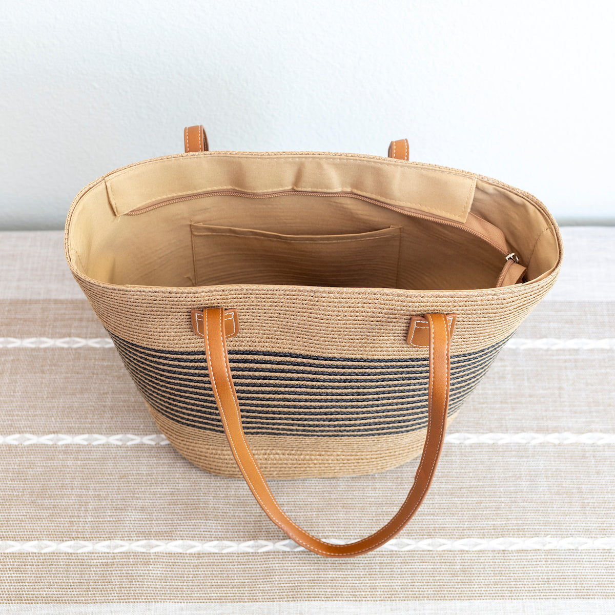Women’s Straw Summer Tote Beach Basket Bag for Beach, Vacation & Summer Outfits