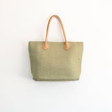 Women’s Elegant Straw Woven Summer Tote for Beach, Vacation & Summer Outfits