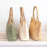 Women’s Elegant Straw Woven Summer Tote for Beach, Vacation & Summer Outfits
