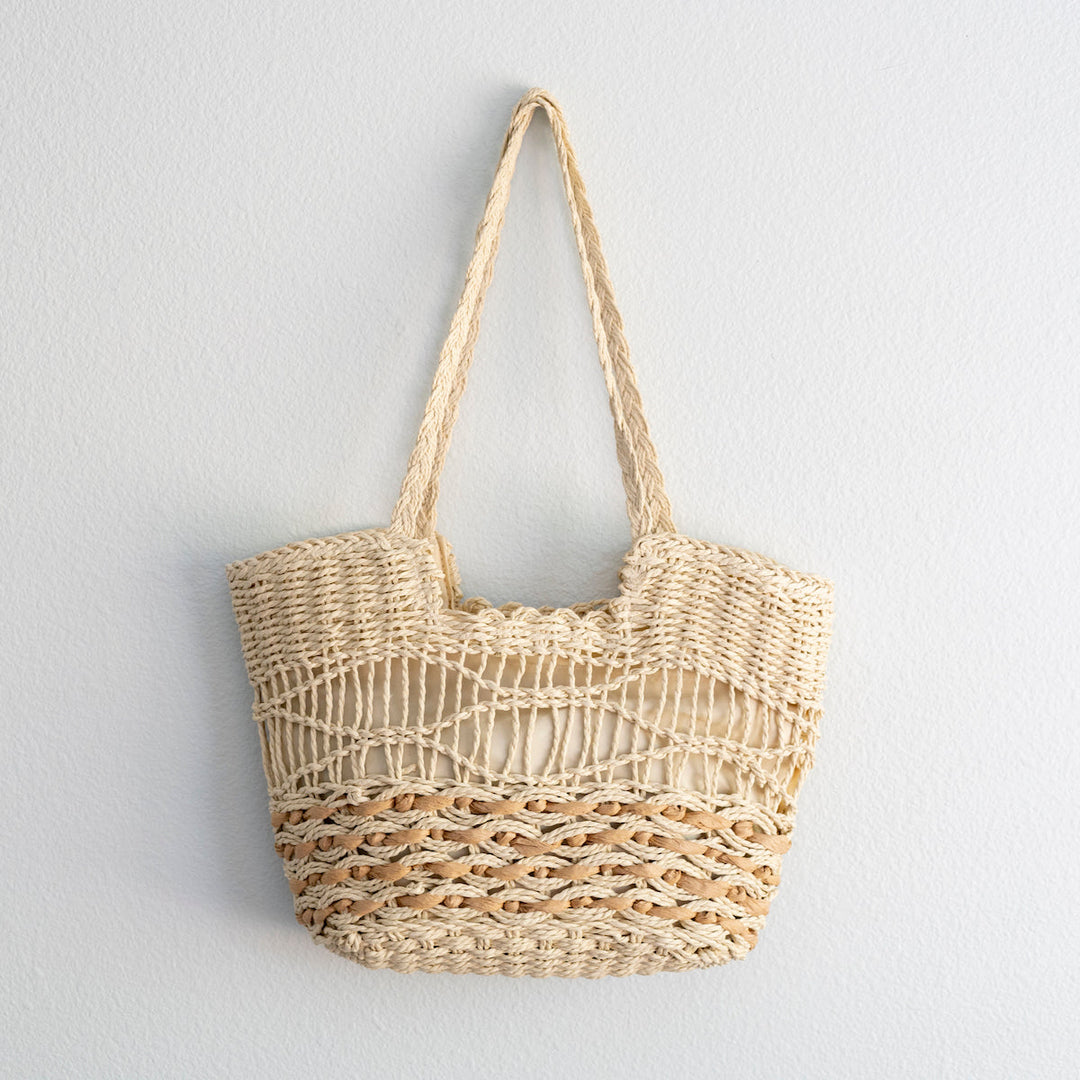 Women’s Straw Summer Shoulder Bag Tote Bag for Beach, Vacation & Summer Outfits