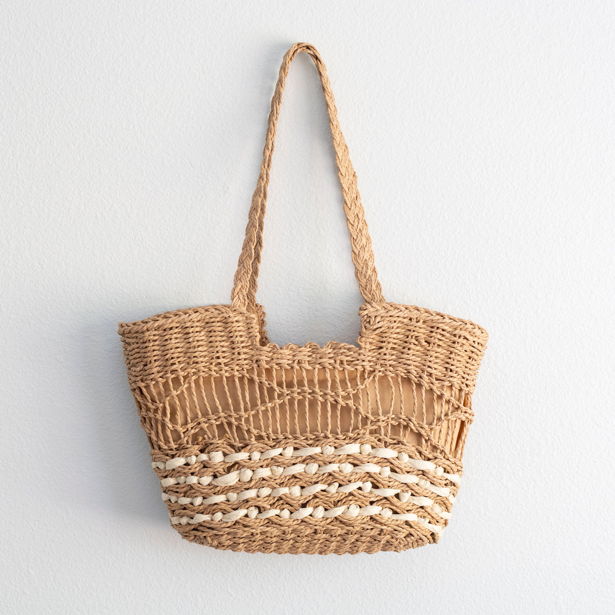 Women’s Straw Summer Shoulder Bag Tote Bag for Beach, Vacation & Summer Outfits