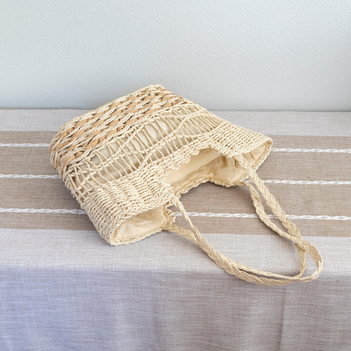 Women’s Straw Summer Shoulder Bag Tote Bag for Beach, Vacation & Summer Outfits