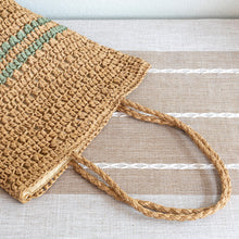 Leichte Strohtasche für Damen für Strand, Urlaub und Sommer-Outfits