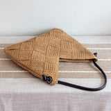 Women’s Straw Woven Shoulder Bag Tote Bag for Beach, Vacation & Summer Outfits