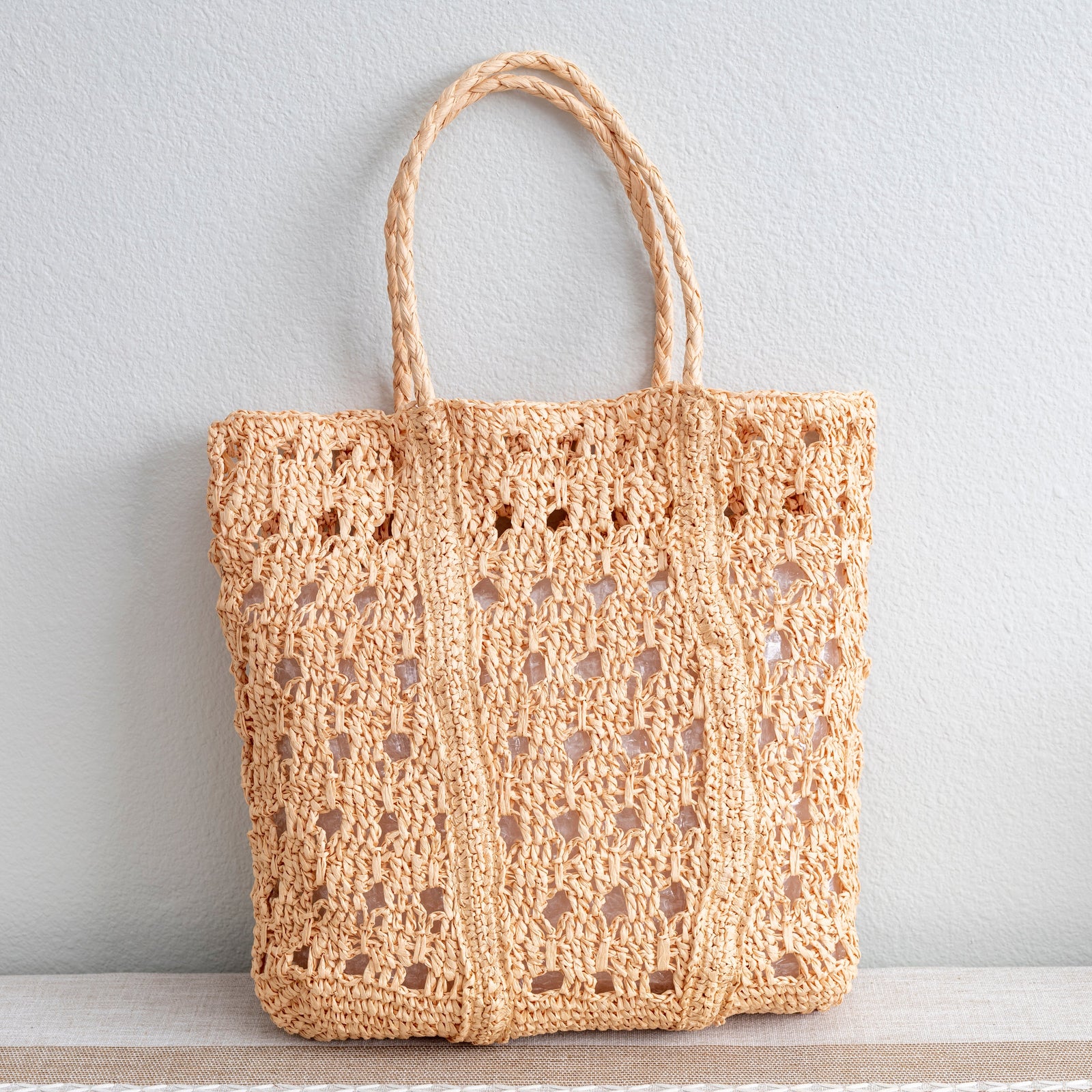 Women's Large Woven Summer Straw Tote for Beach, Vacation & Summer Outfits