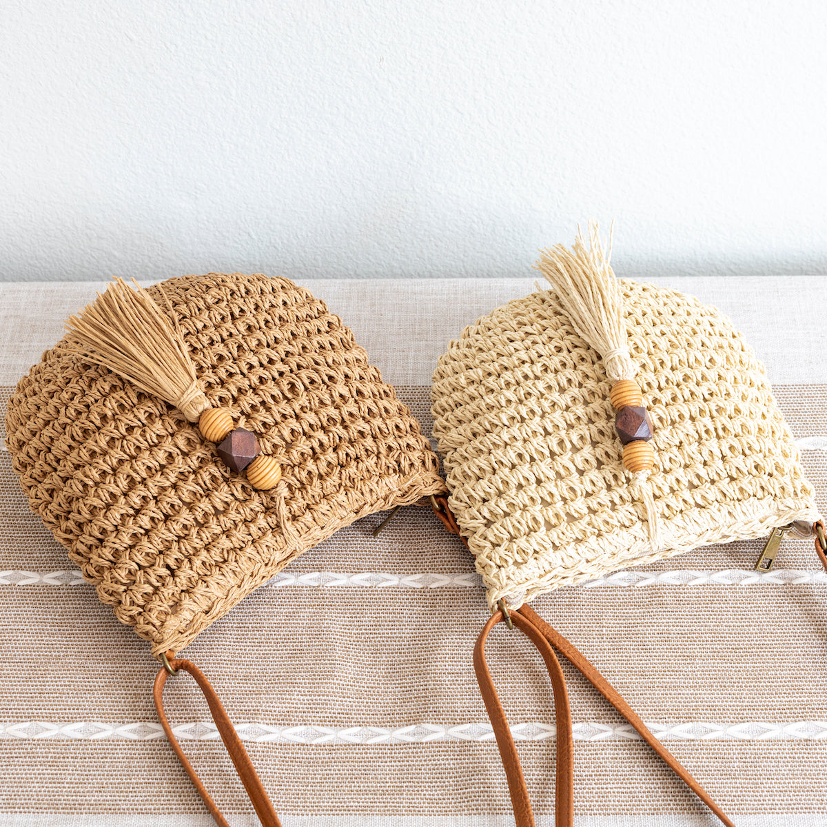 Women’s Straw Woven Crossbody Bag for Beach, Vacation & Summer Outfits