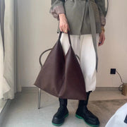 Women’s Large Hobo Leather Shoulder Bag for Everyday City Outfits