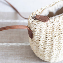 Women’s Straw Woven Crossbody Bag for Beach, Vacation & Summer Outfits