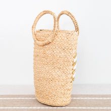 Women’s Summer Raffia Straw Beach Basket Handbag Drawstring Bag for Beach, Vacation & Summer Outfits