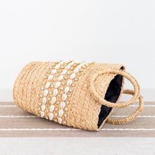Women’s Summer Raffia Straw Beach Basket Handbag Drawstring Bag for Beach, Vacation & Summer Outfits