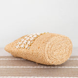 Women’s Summer Raffia Straw Beach Basket Handbag Drawstring Bag for Beach, Vacation & Summer Outfits