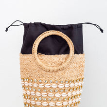 Women’s Summer Raffia Straw Beach Basket Handbag Drawstring Bag for Beach, Vacation & Summer Outfits
