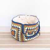 Women’s Crochet Granny Square Shoulder Bag for Boho Everyday Style & Gifts