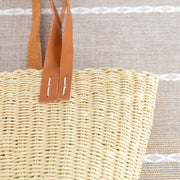 Women’s Straw Shell Basket Summer Tote for Beach, Vacation & Summer Outfits
