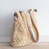 Women’s Lightweight Straw Woven Summer Tote for Beach, Vacation & Summer Outfits