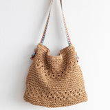 Women’s Lightweight Straw Woven Summer Tote for Beach, Vacation & Summer Outfits