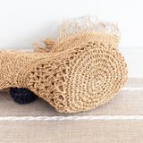 Women’s Straw Woven Basket Shape Tote with Pom Pom for Beach, Vacation & Summer Outfits