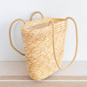 Women’s Straw Basket Summer Tote for Beach, Vacation & Summer Outfits