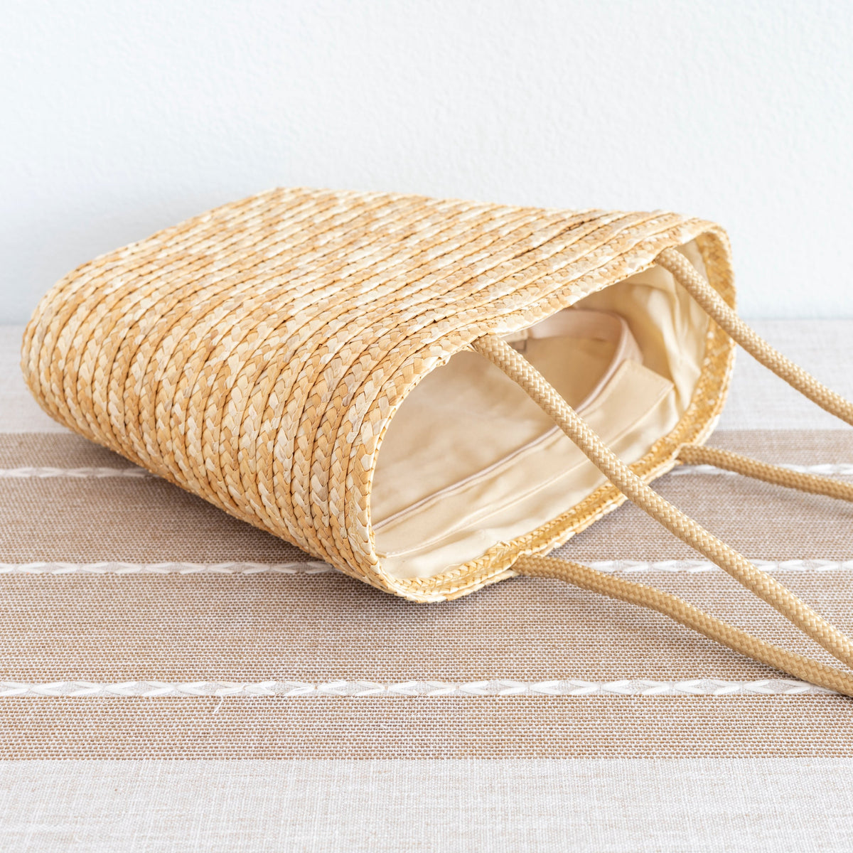Women’s Straw Basket Summer Tote for Beach, Vacation & Summer Outfits