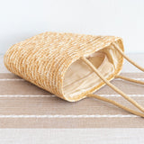 Women’s Straw Basket Summer Tote for Beach, Vacation & Summer Outfits