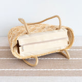 Women’s Straw Basket Summer Tote for Beach, Vacation & Summer Outfits